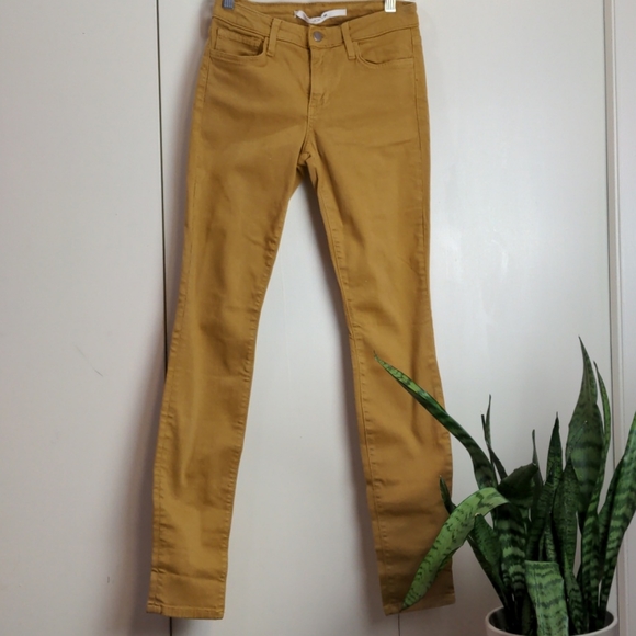Joe's Jeans Denim - Joe's Jeans The Skinny Jeans in Mustard